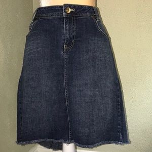 Arizona Jean Co. Blue Denim Skirt Size 13